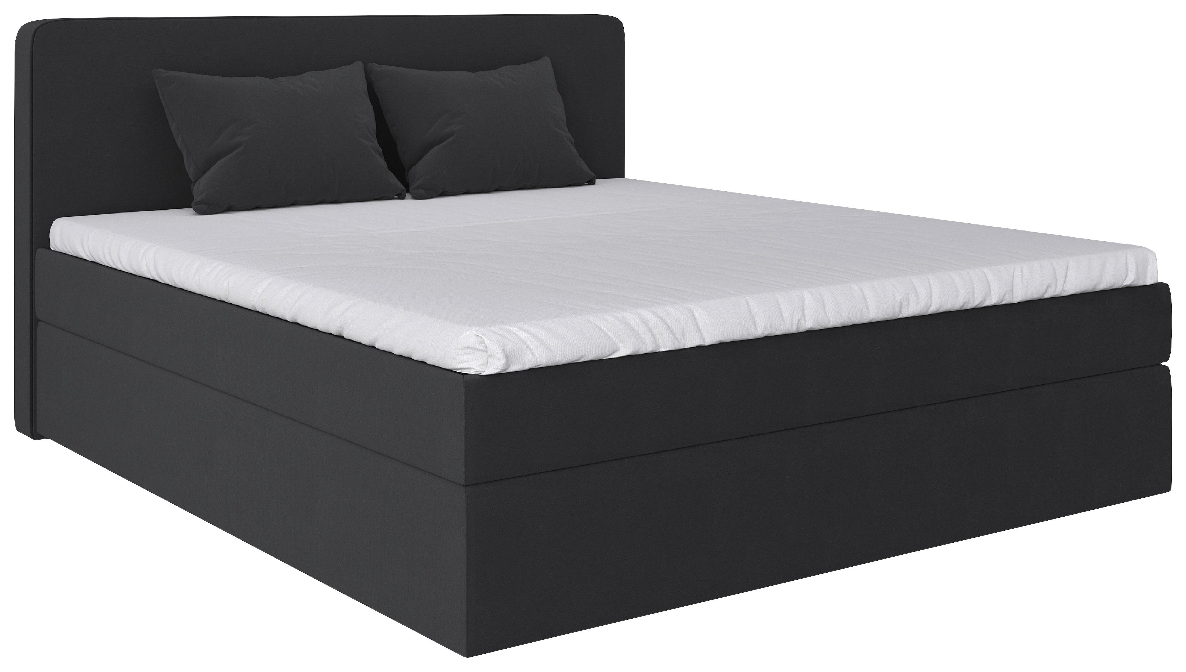 Kissensatz Jubi - Anthrazit, KONVENTIONELL, Textil (60/40cm)