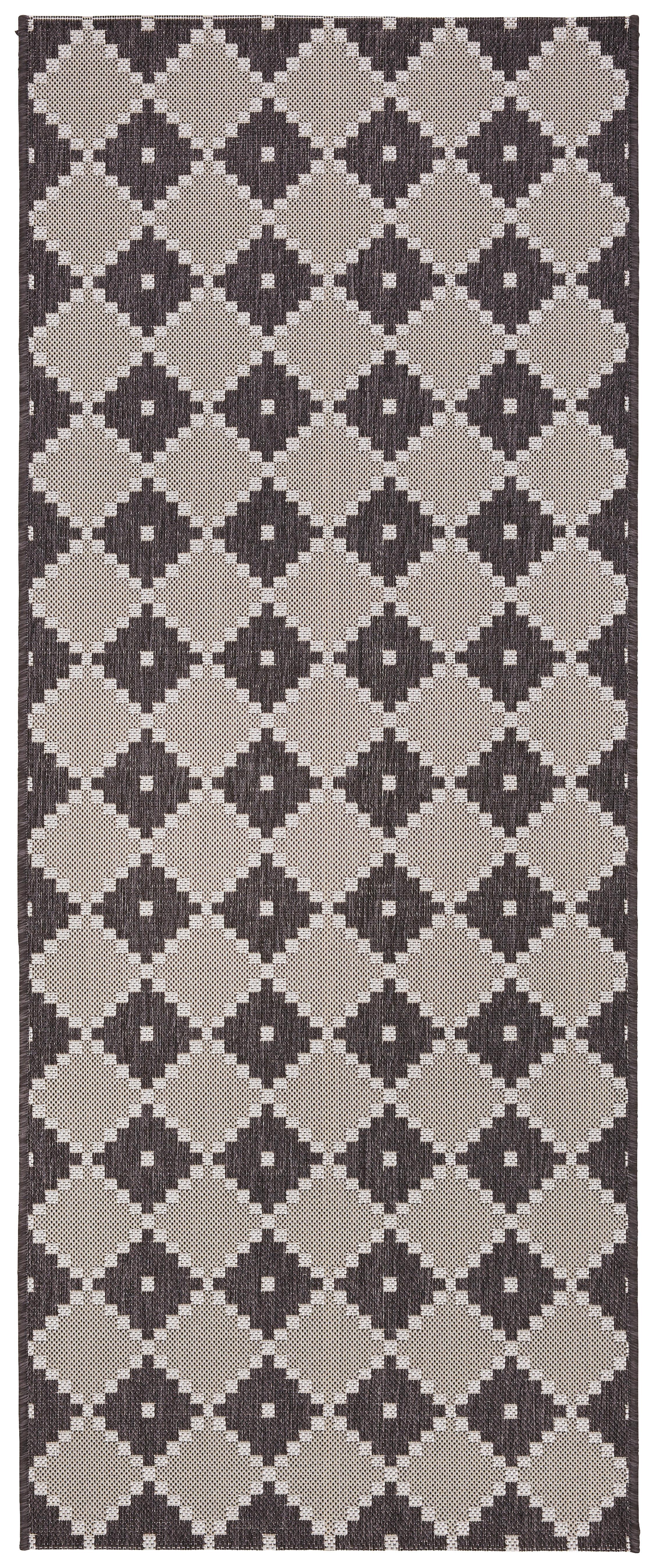 PLOCHO TKANÝ KOBEREC Phoenix 2, 80/200cm - sivá/antracitová, Modern, textil (80/200cm) - Modern Living