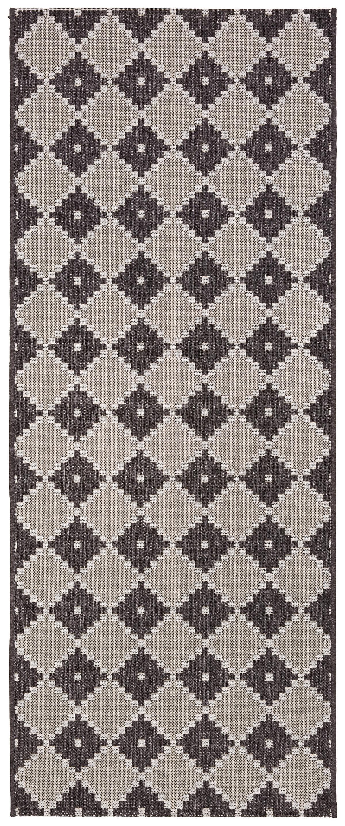 PLOCHO TKANÝ KOBEREC Phoenix 2, 80/200cm - sivá/antracitová, Modern, textil (80/200cm) - Modern Living