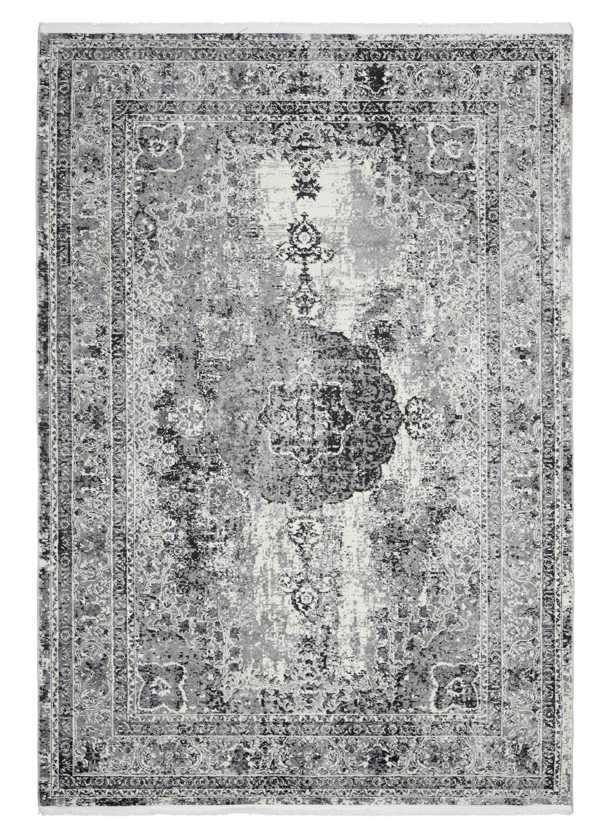 TKANÝ KOBEREC Marcus 3, 160/230cm - krémová/světle šedá, textil (160/230cm) - Mömax