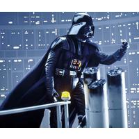 Fototapete Star Wars Join The Dark Side - Blau/Schwarz, Trend, Textil (300/250cm)