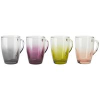 Teeglas Hitzebeständig Maude, ca. 375 ml - Lila/Orange, Glas (8,2/11,5cm) - Luca Bessoni