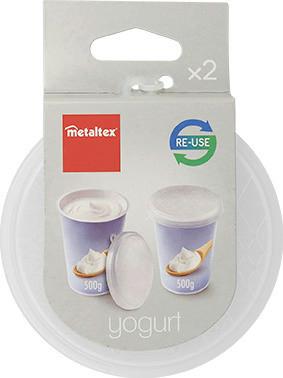 Tálkafedő Műanyag Fedő - Basics, műanyag (10cm) - Metaltex