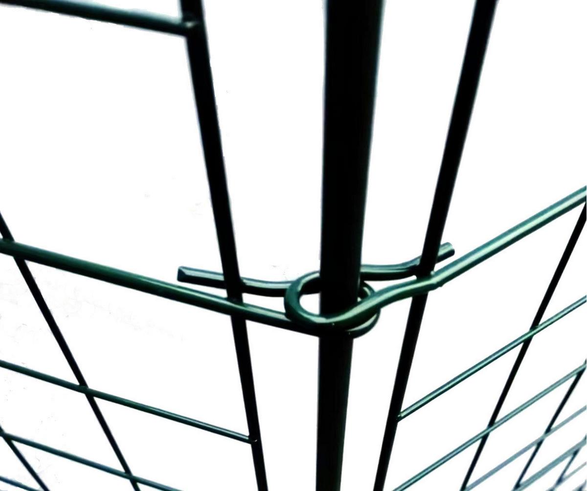 Dekozaun 1202181-198841 - Dunkelgrün, Basics, Metall (390/79/1cm)