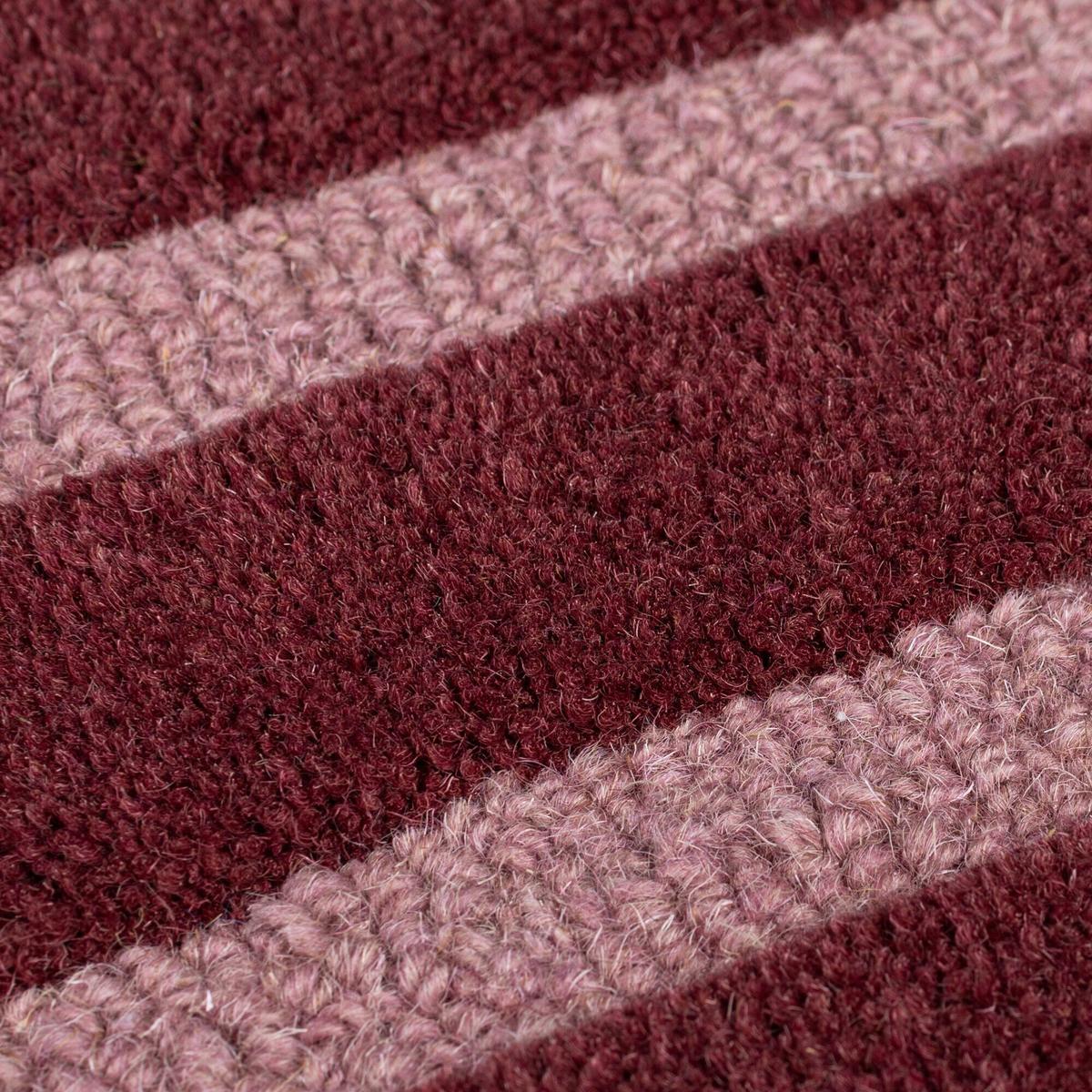 Wollteppich Split Ombre - Rot, Trend, Textil (150/240cm)