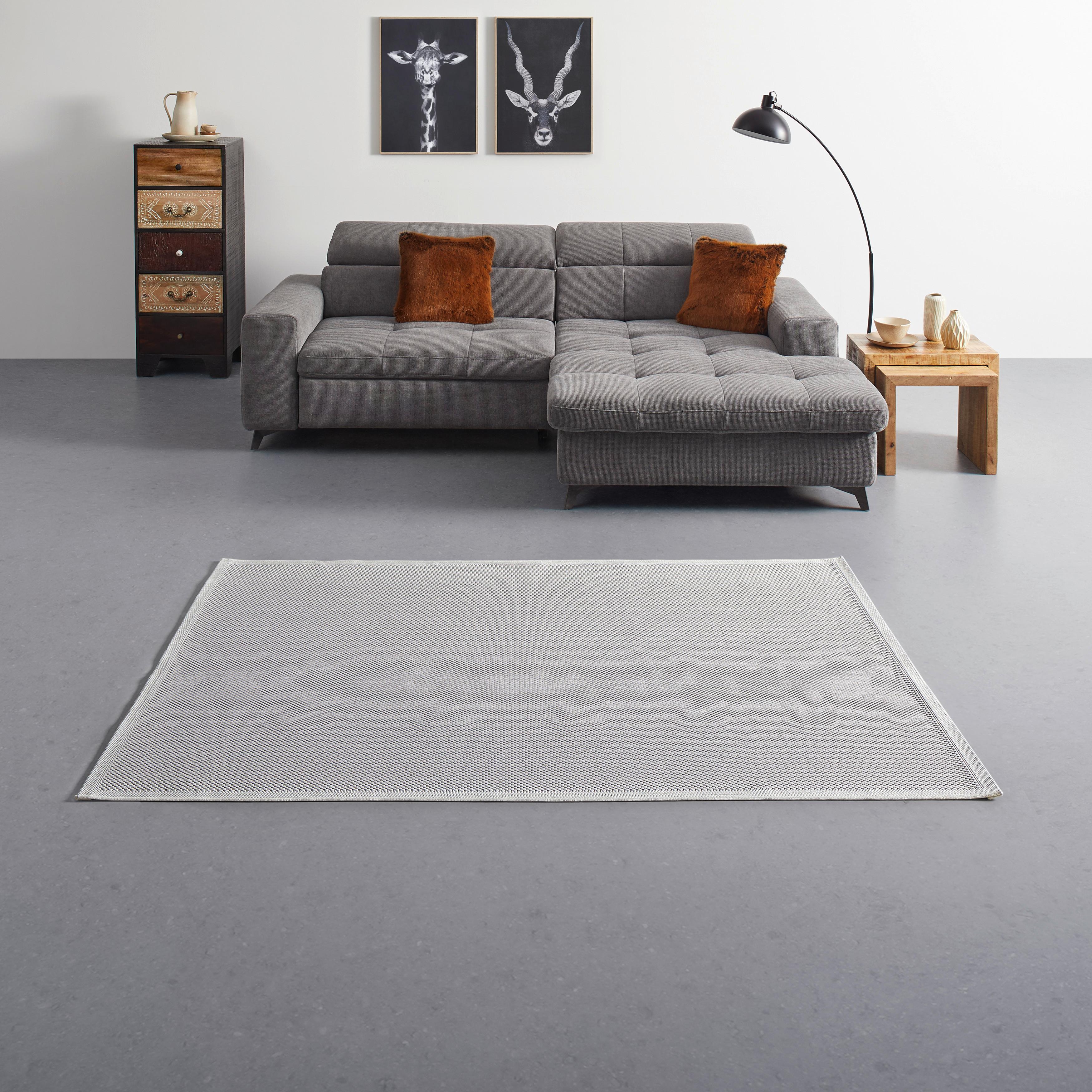 PLOCHO TKANÝ KOBEREC ARVEN - krémová, Modern, textil (160/230cm) - Mömax