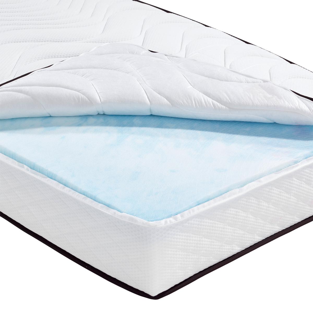 Taschenfederkernmatratze Edition 90x200 H2/H3 H: 23 cm - Weiß, Textil (90/200cm) - Ele