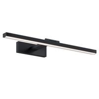 Spiegelleuchte Bris - Schwarz, Trend, Kunststoff/Metall (49.5/5/20cm) - MAYTONI