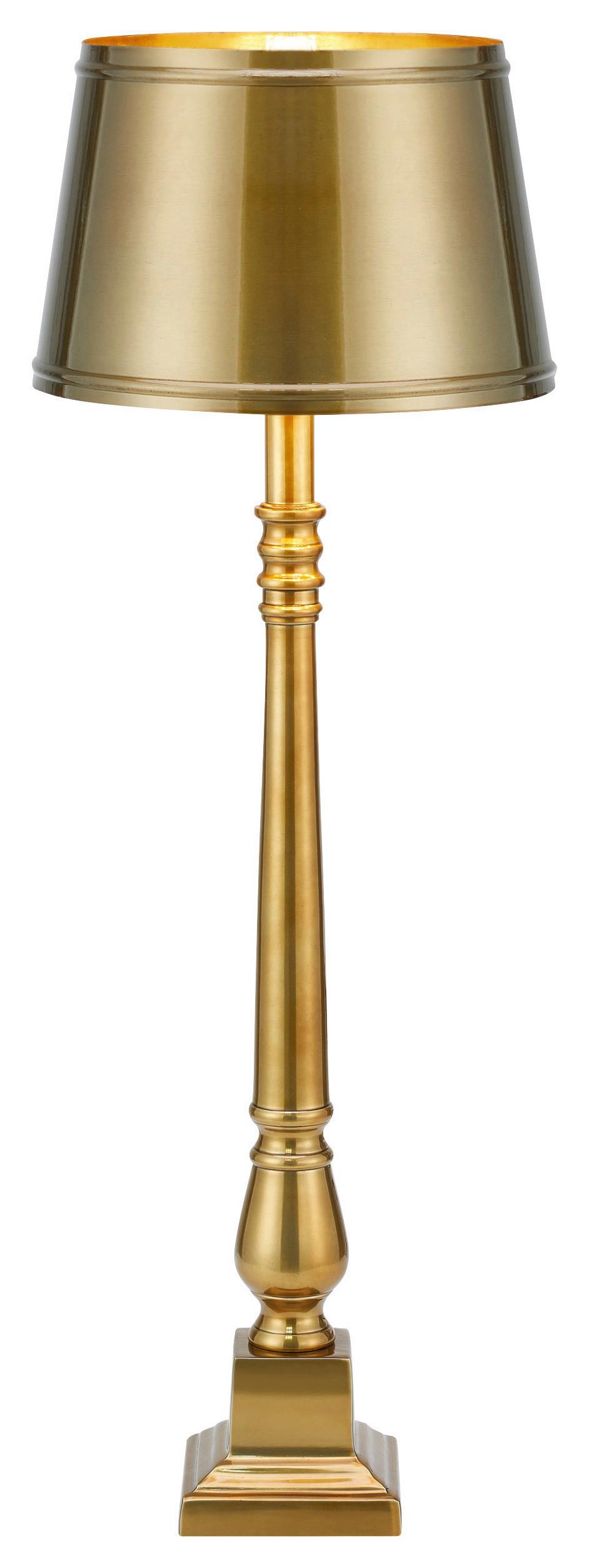 Tischleuchte Memory-Funktion, 40w - Messingfarben, Basics (23/66/23cm) - Markslöjd