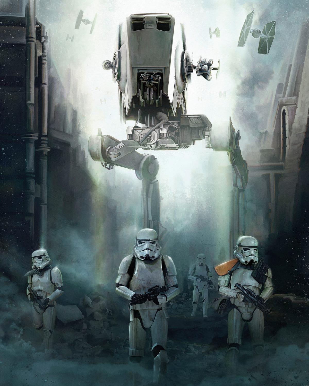Vliestapete Star Wars Imperial Forces - Multicolor, Basics (200/250cm) - Komar