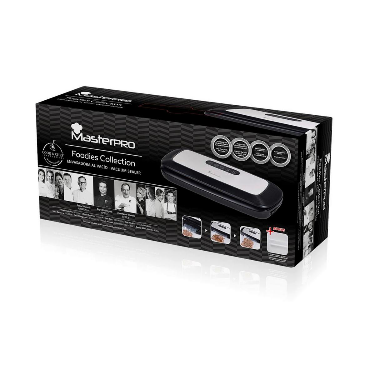 Folienschweißgerät Bgmp-9080 Kunststoff/Edelstahl - Silberfarben/Schwarz, Trend, Kunststoff/Metall - Masterpro