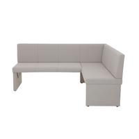 ECKBANK TURIN LEB - Schlammfarben, MODERN, Holz/Textil (200/92cm) - P & B