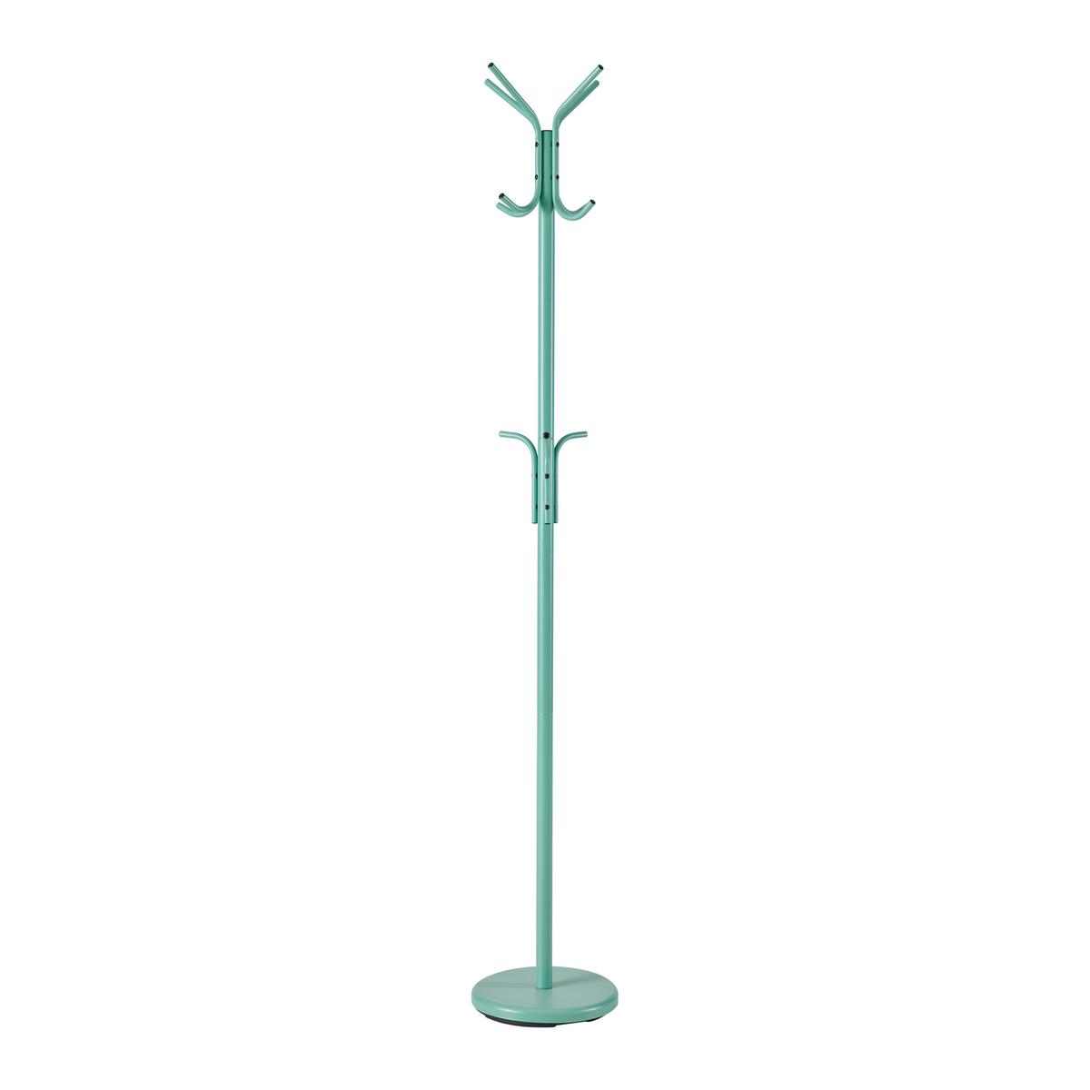 Vešiak na šaty Lugo zelená - zelená, Moderní, kov (28/178/28cm) - Mömax