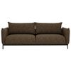 Bueno Braun B: 223 Cm - Schwarz/Braun, Design, Textil (223/96/95cm) - Livetastic