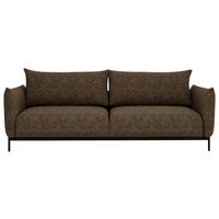 Bueno Braun B: 223 Cm - Schwarz/Braun, Design, Textil (223/96/95cm) - Livetastic
