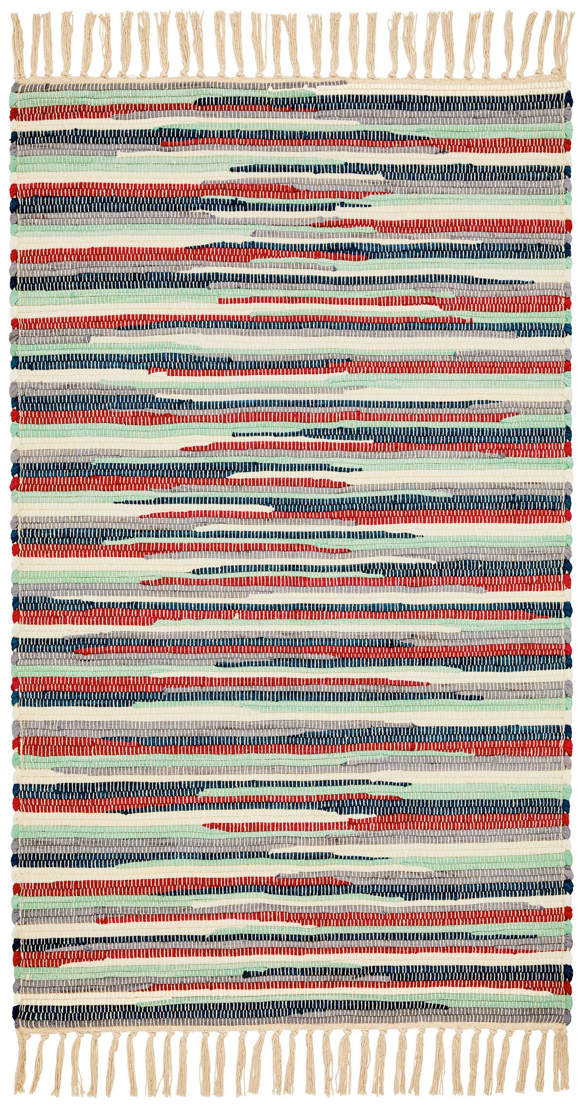 Handwebteppich Annika - Multicolor, MODERN, Textil (70/120cm) - James Wood