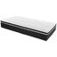 Boxspring Matrac Lombardia - Fehér, Textil (90/200cm)