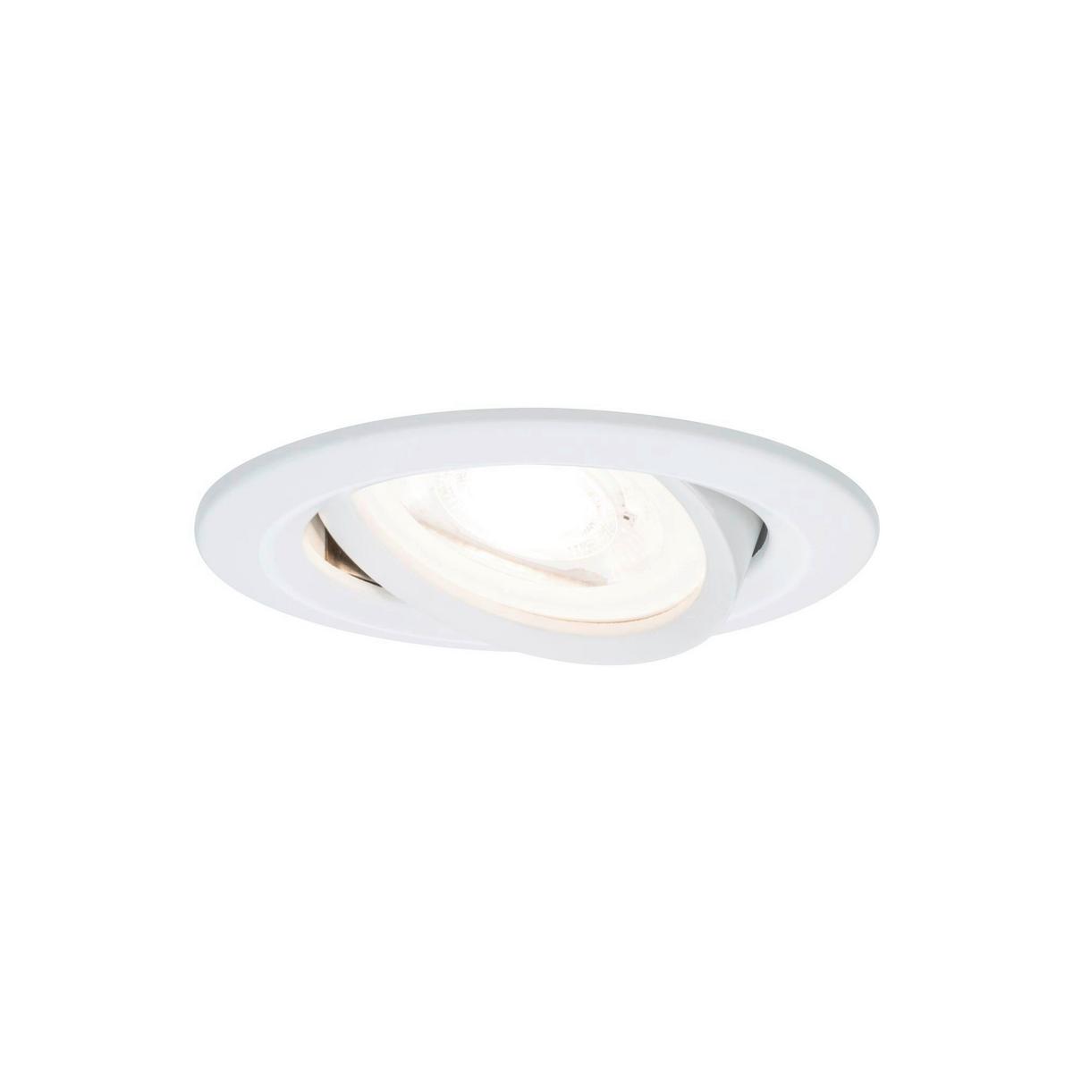 Deckenleuchte 3er-Set Ø 8,4 cm 1-Flammig, Rund - Basics (8,4cm) - Paulmann