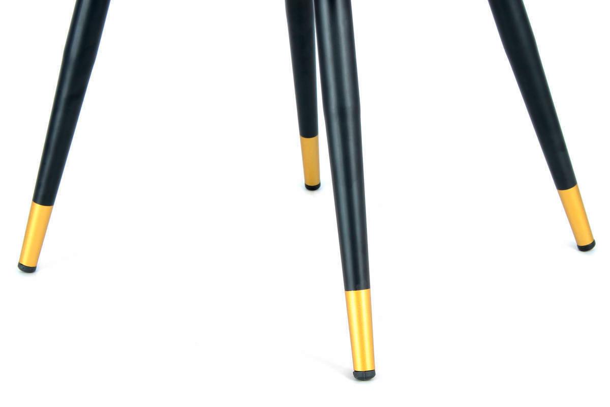 Židle AMINO - černá/Sahara, Lifestyle, kov/plast (58,8/86/61cm)
