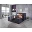 Boxbett Carolina 180x200 Grau - Schwarz/Grau, Basics, Holz/Textil (183/105/209cm) - Carryhome Boxbett Carolina 180x200 Grau - Schwarz/Grau, Basics, Holz/Textil (183/105/209cm) - Carryhome