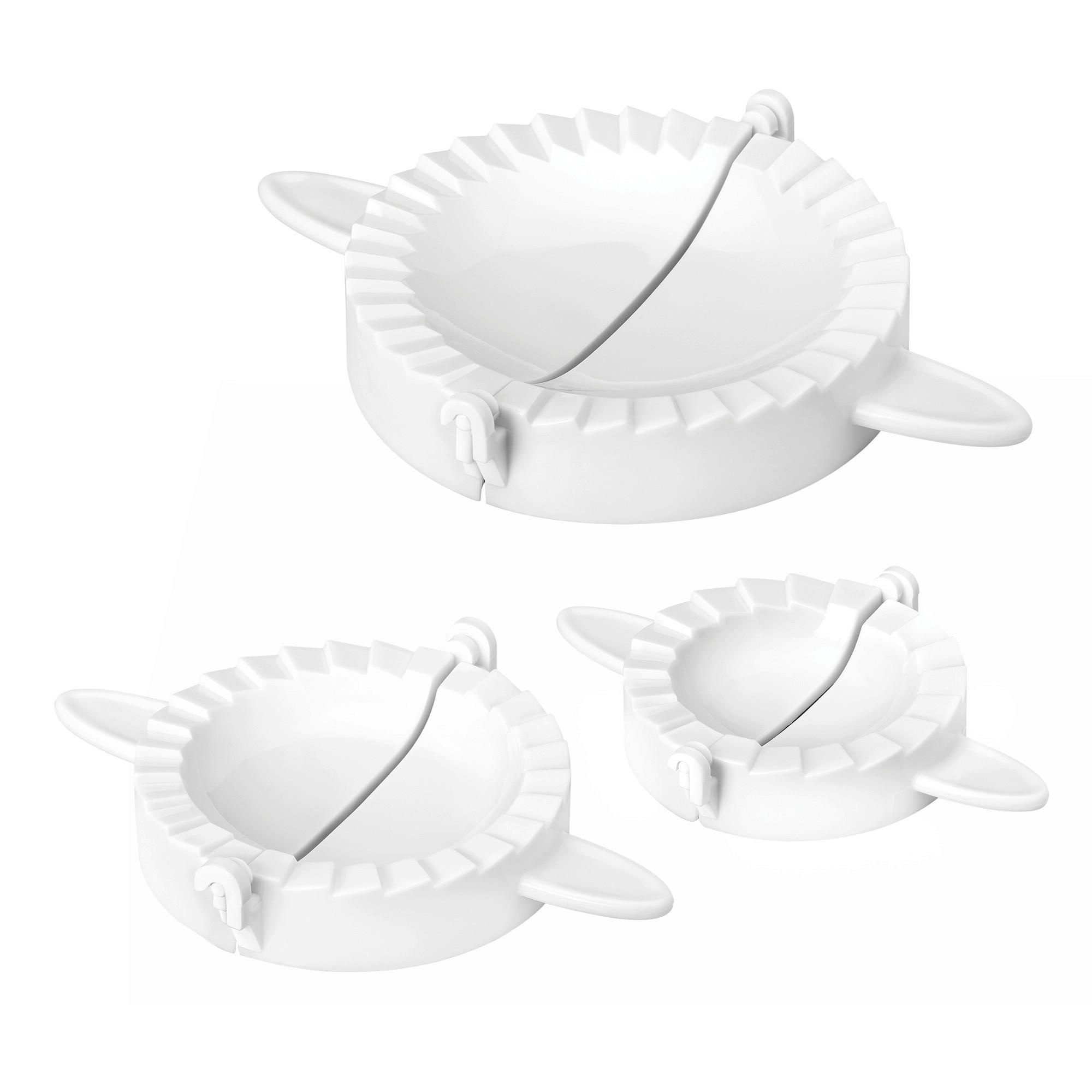 Ravioliausstecher Mareen Weiß D: 9/12/15 cm, 3er Set - Weiß, Basics, Kunststoff (15cm) - Metaltex