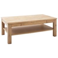 Couchtisch Holz Teilmassiv Santori Eichefarben - Eichefarben, Design, Holz/Holzwerkstoff (117/42/65cm) - Livetastic