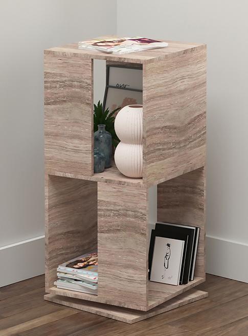 MID.YOU Standregal Drehbar Stifta L B: 34 cm Sonoma Eiche Dekor