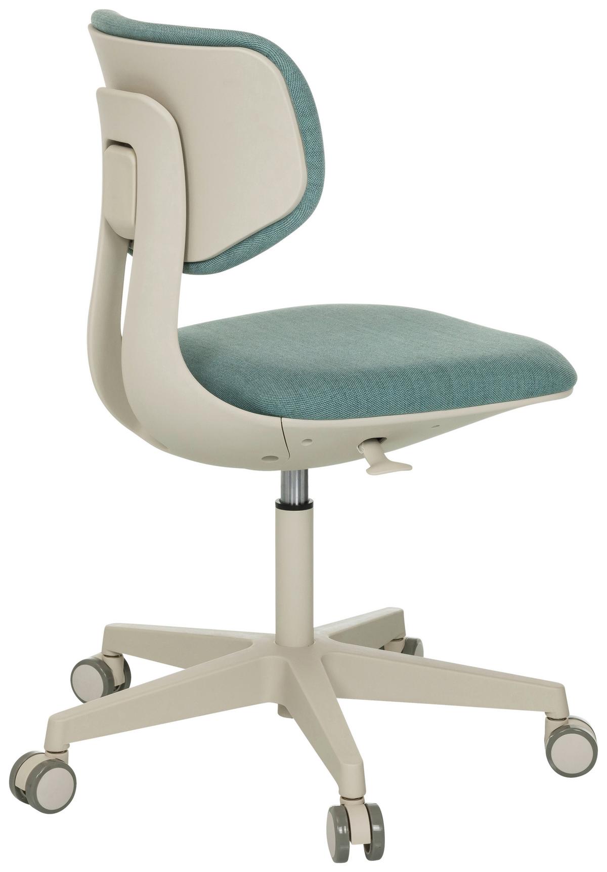 Jugenddrehstuhl Kid Classic Blau B: 51 cm - Blau/Grauweiß, MODERN, Kunststoff/Textil (51/72 - 87/51cm) - MID.YOU