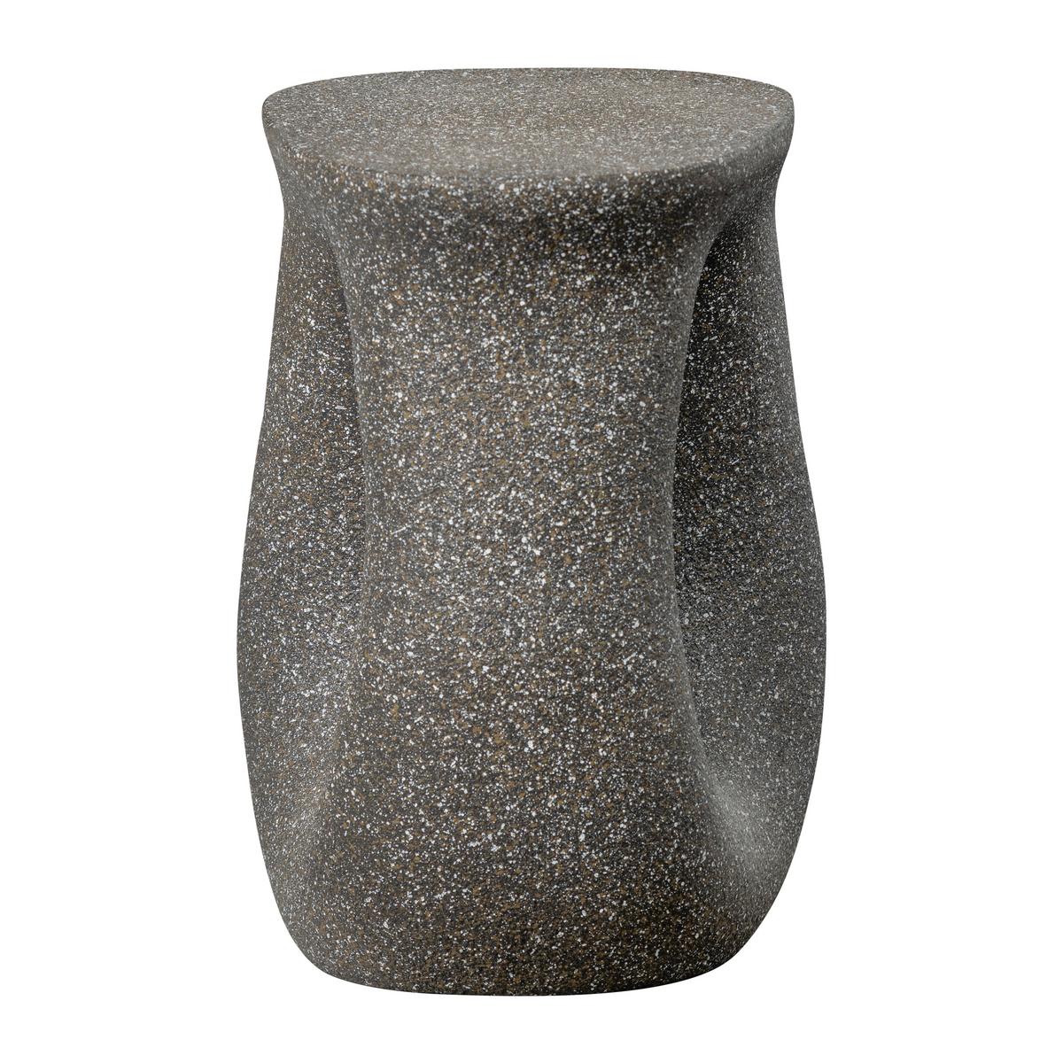 Beistelltisch Moson Schwarz B: 42 cm - Schwarz, Design, Keramik/Metall (42/33/45cm) - Livetastic