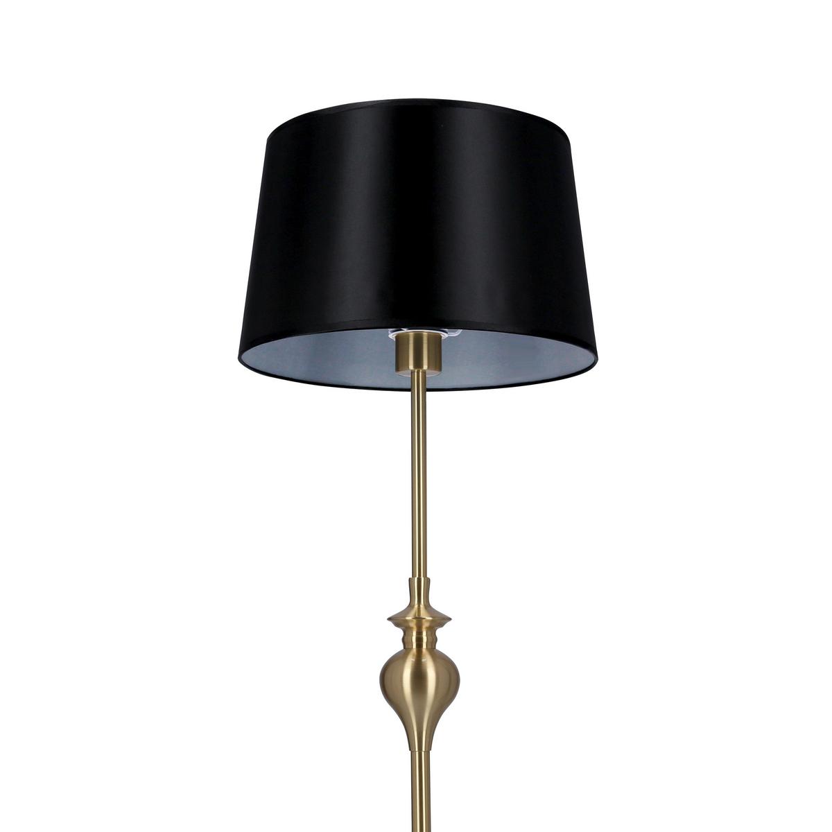 Stehleuchte Prima - Schwarz, KONVENTIONELL, Metall (35/35/135cm)