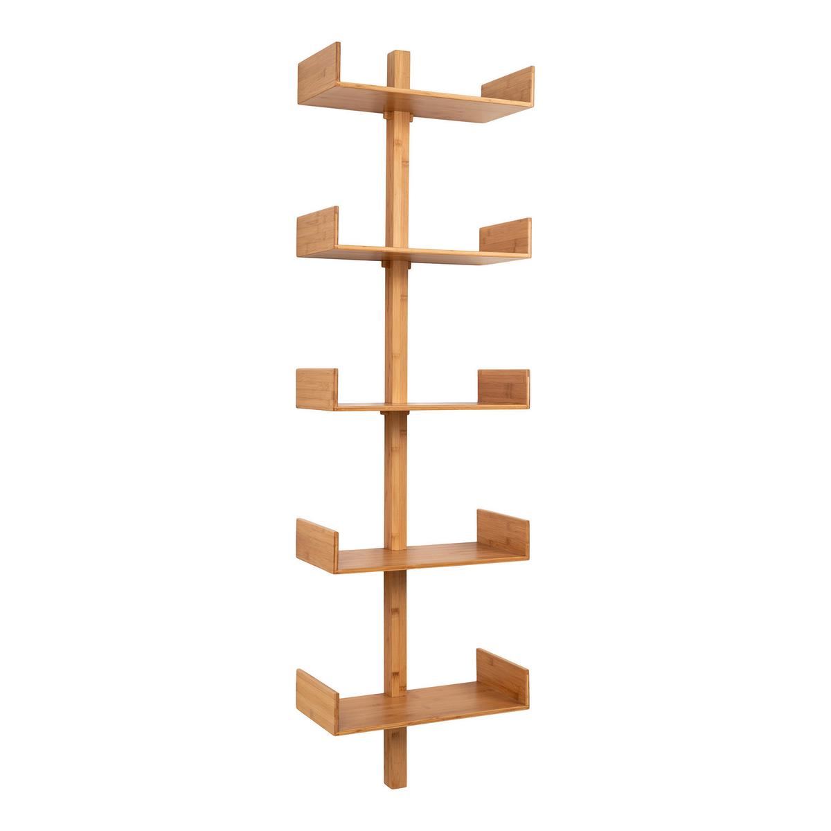 Wandregal Villa Naturfarben B: 50 cm - Naturfarben, Basics, Holz (50/180/25cm)