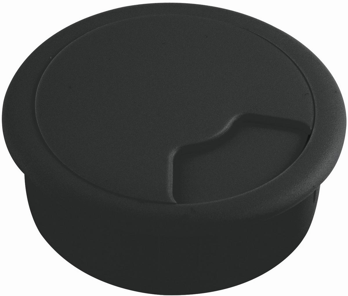 Kabeldurchlass Kabel-Durchgangsring - Schwarz, Basics, Kunststoff