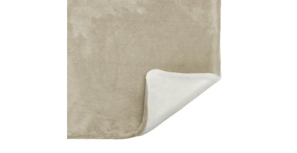 Flanell Bettwäsche 140x200 cm Cashmere Taupe/Beige - Taupe/Beige, ROMANTIK / LANDHAUS, Textil - James Wood