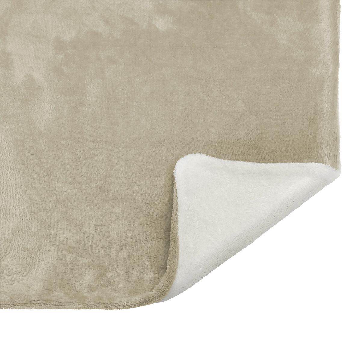 Flanell Bettwäsche 140x200 Cm Cashmere Taupe/beige - Taupe/Beige, ROMANTIK / LANDHAUS, Textil - James Wood