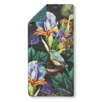 SPORTHANDTUCH DILANA - Anthrazit/Multicolor, Design, Textil (50/100cm)
