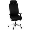 Drehstuhl Pro-Tec Xxl Schwarz - Alufarben/Schwarz, MODERN, Kunststoff/Textil (59/138/49cm) - MID.YOU