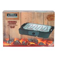 Tischgrill Grill Tischgrill Elek. 2000 W - Schwarz, Basics, Kunststoff/Metall (49.8/8/37cm)