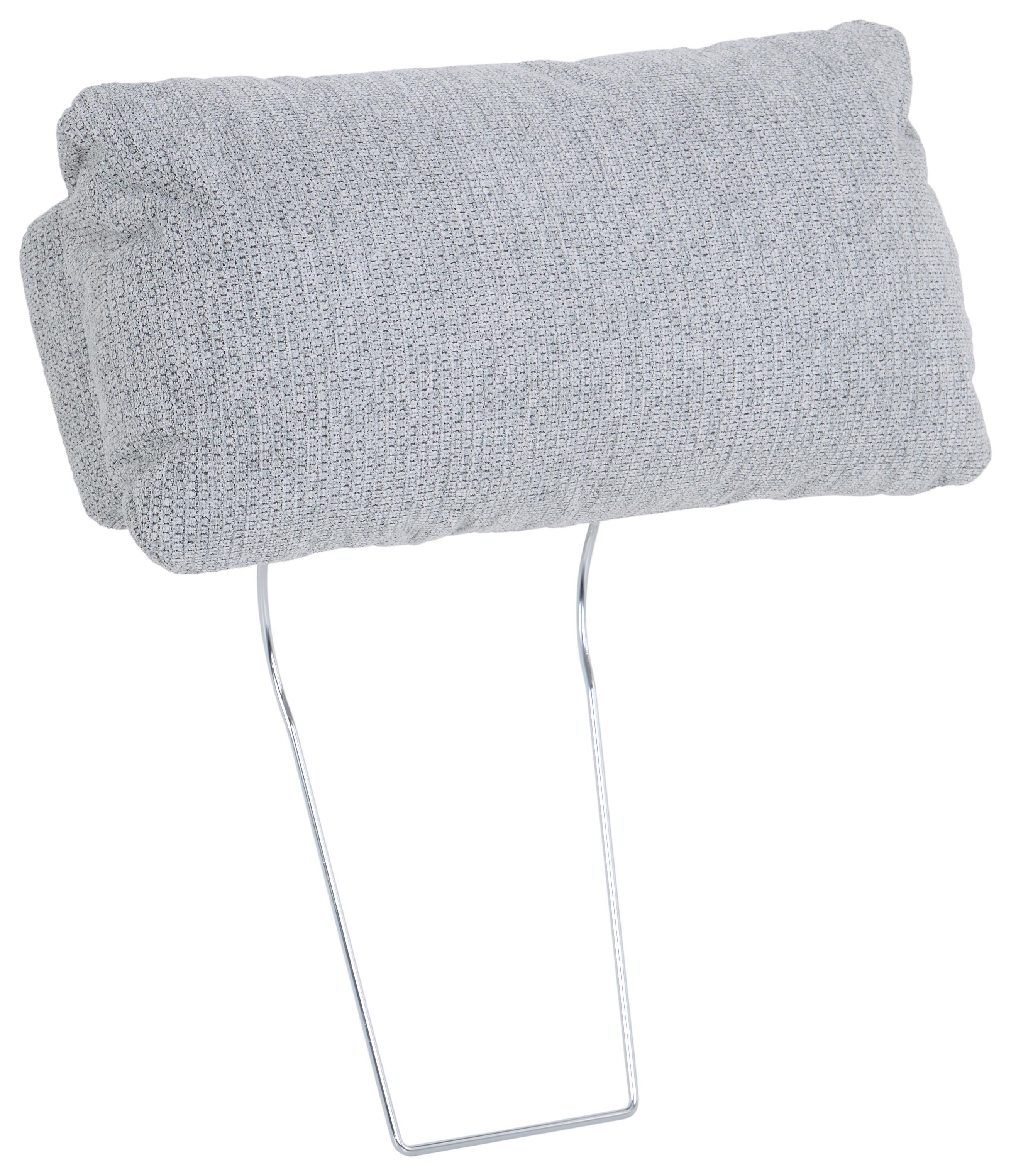 Fejtámla Sound - szürke, Modern, textil (54/60/18cm) - Luca Bessoni