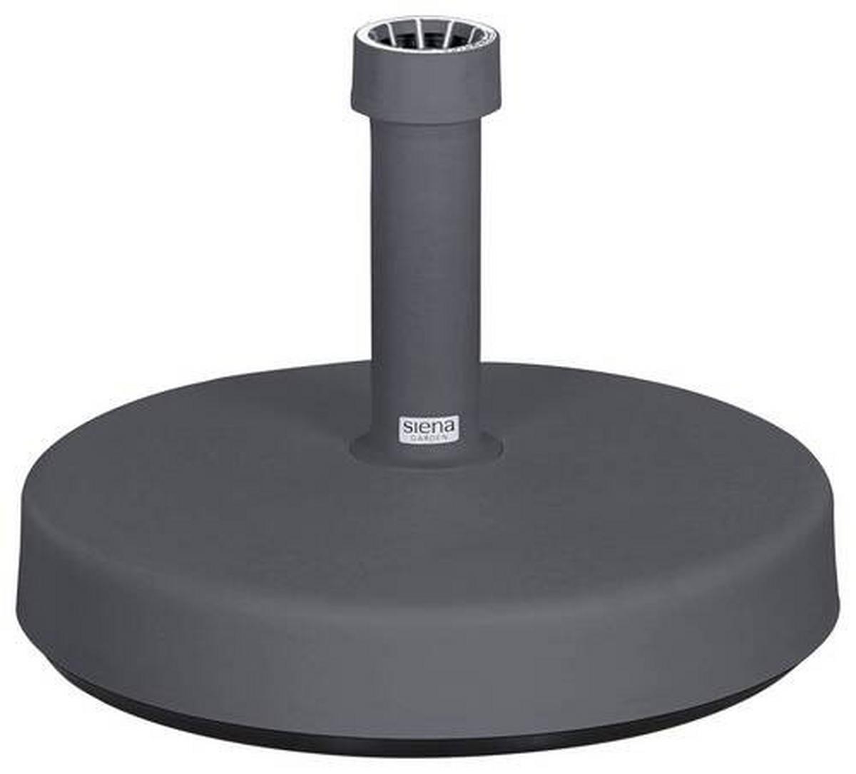 Schirmständer Kunststoff für DM Bis 5,4 cm - Anthrazit, KONVENTIONELL, Kunststoff (46/11/46cm) - Siena Garden