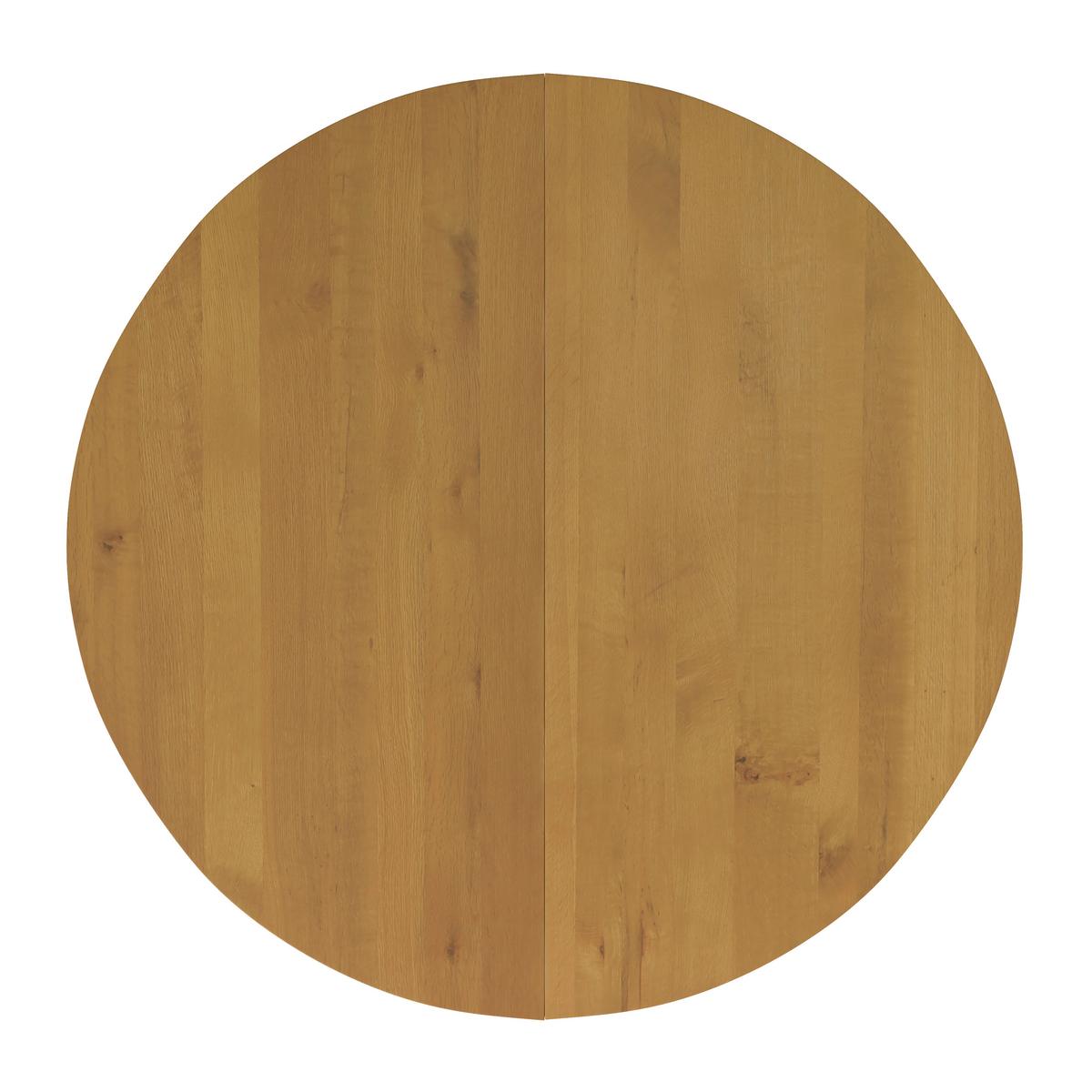 Výsuvný jídelní stůl Miley, š: 120-160 cm - barvy dubu, Moderní, dřevo (120-160/120/76cm) - Bessagi Home