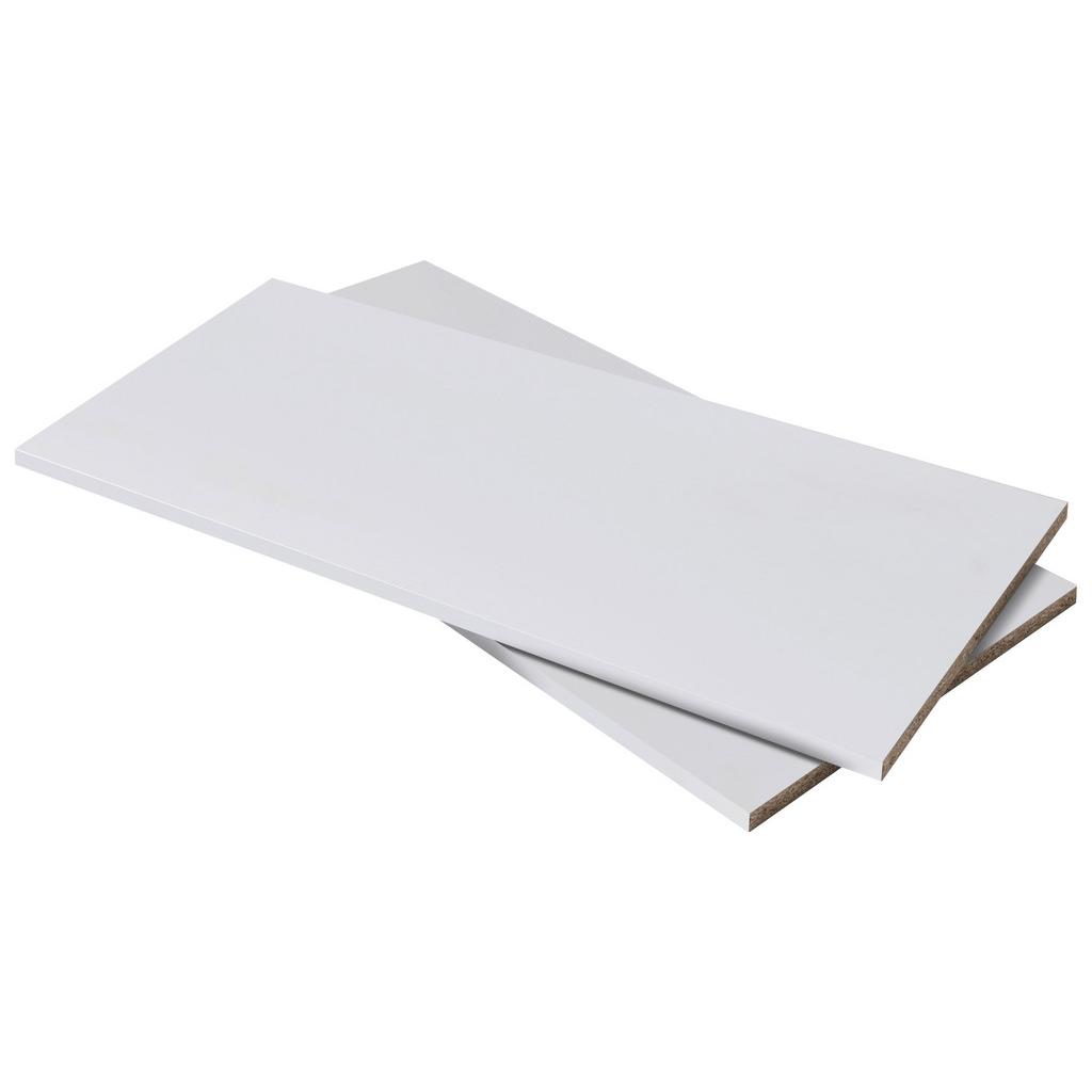 Einlegeboden Kevo 2er Set Weiß