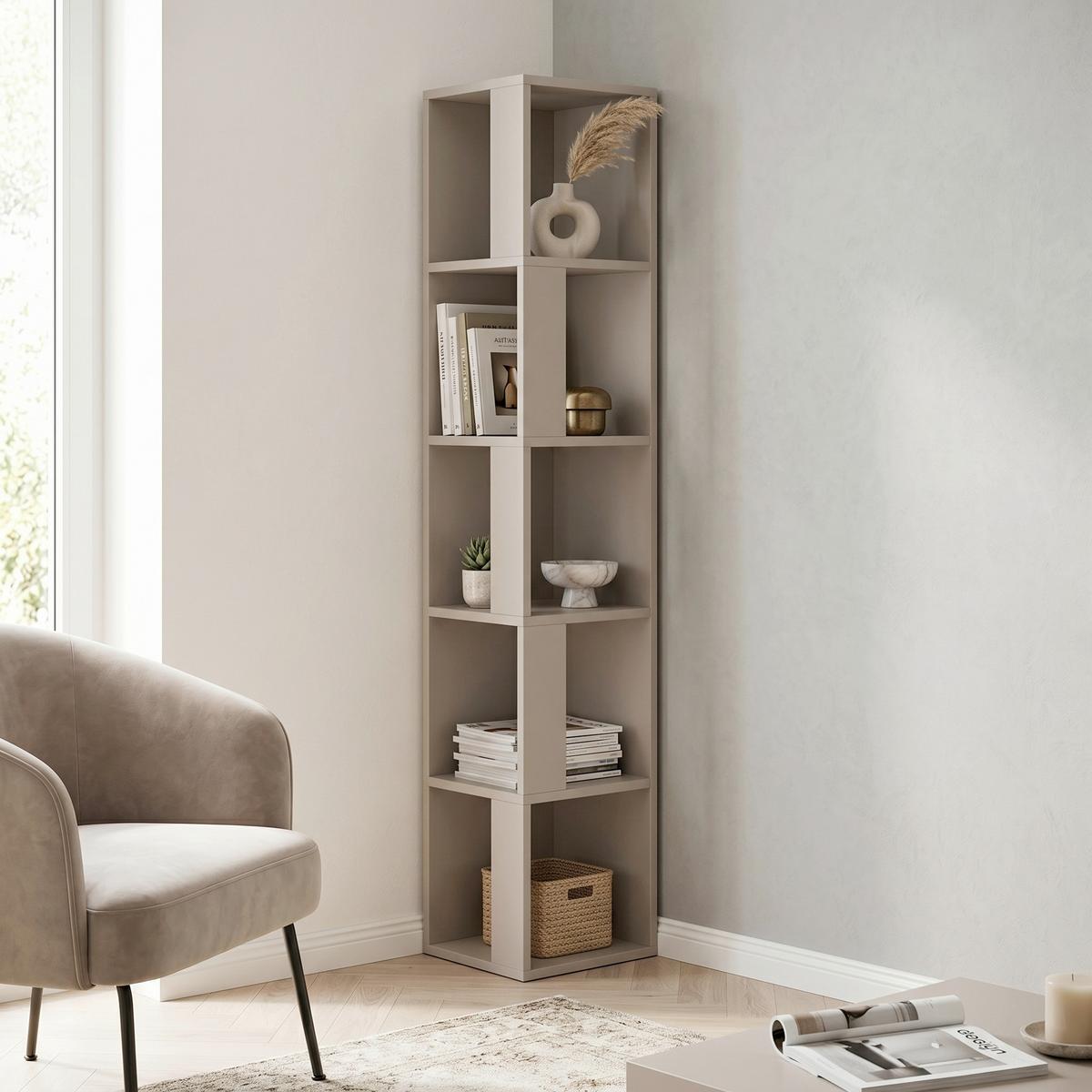 ECKREGAL PIANO ECKREGAL - Beige, Design, Holzwerkstoff (32/159/32cm) - Livetastic