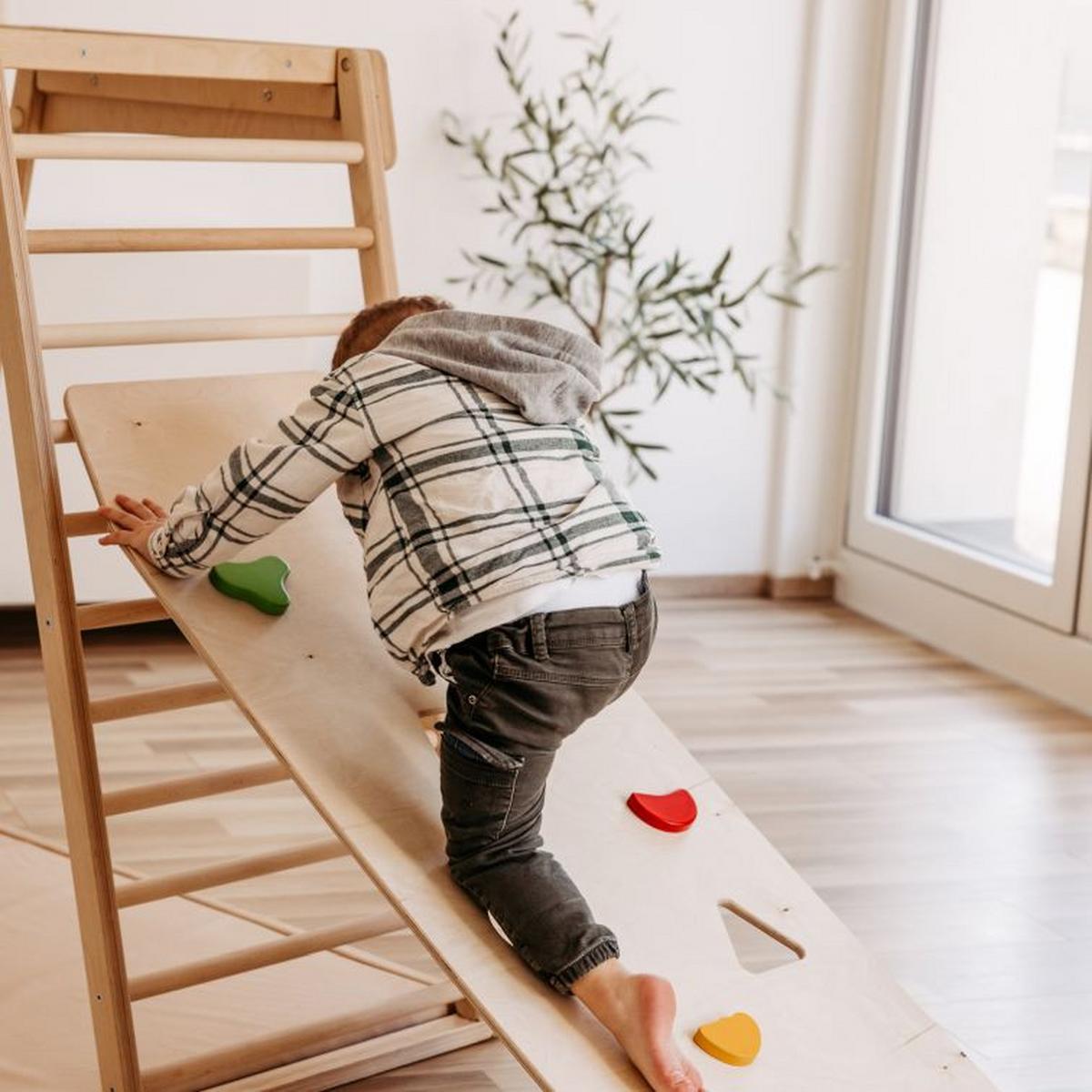 Kletterwand natur 50x150 cm - Birkefarben, Basics, Holz (50/150cm)
