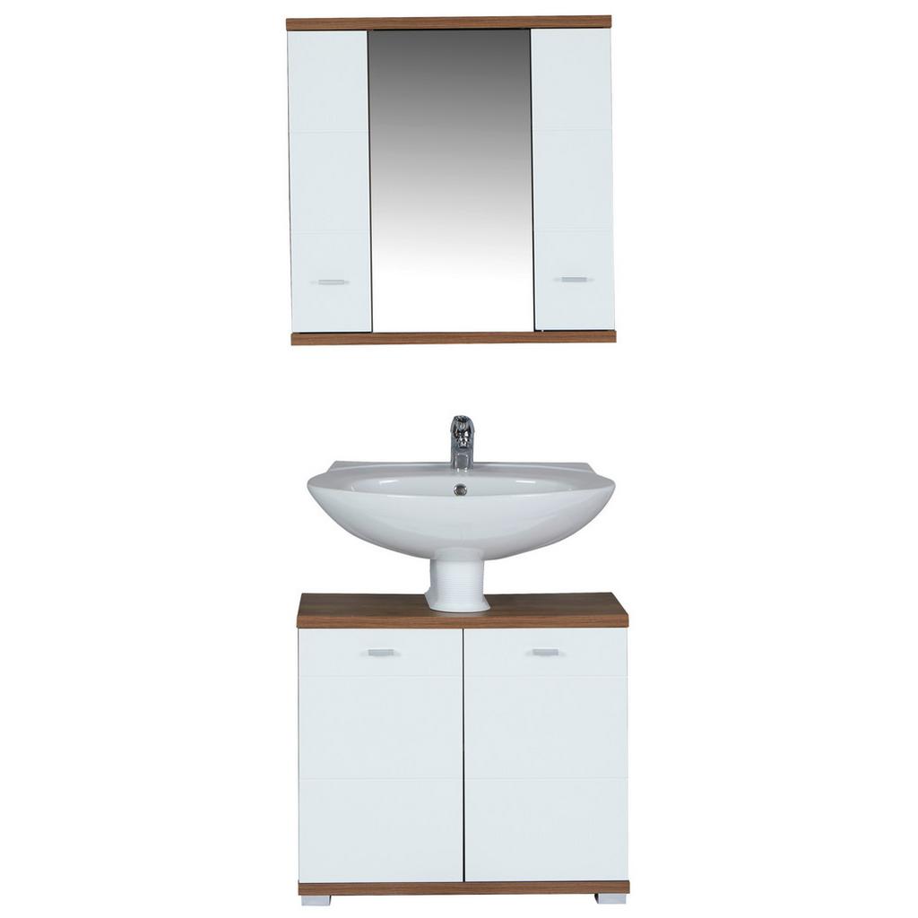 Badezimmer Bari Eiche Dekor 2-teilig