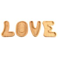 Servierbrett Love - Hellbraun, Basics, Holz (15/1,5/25cm) - Kesper