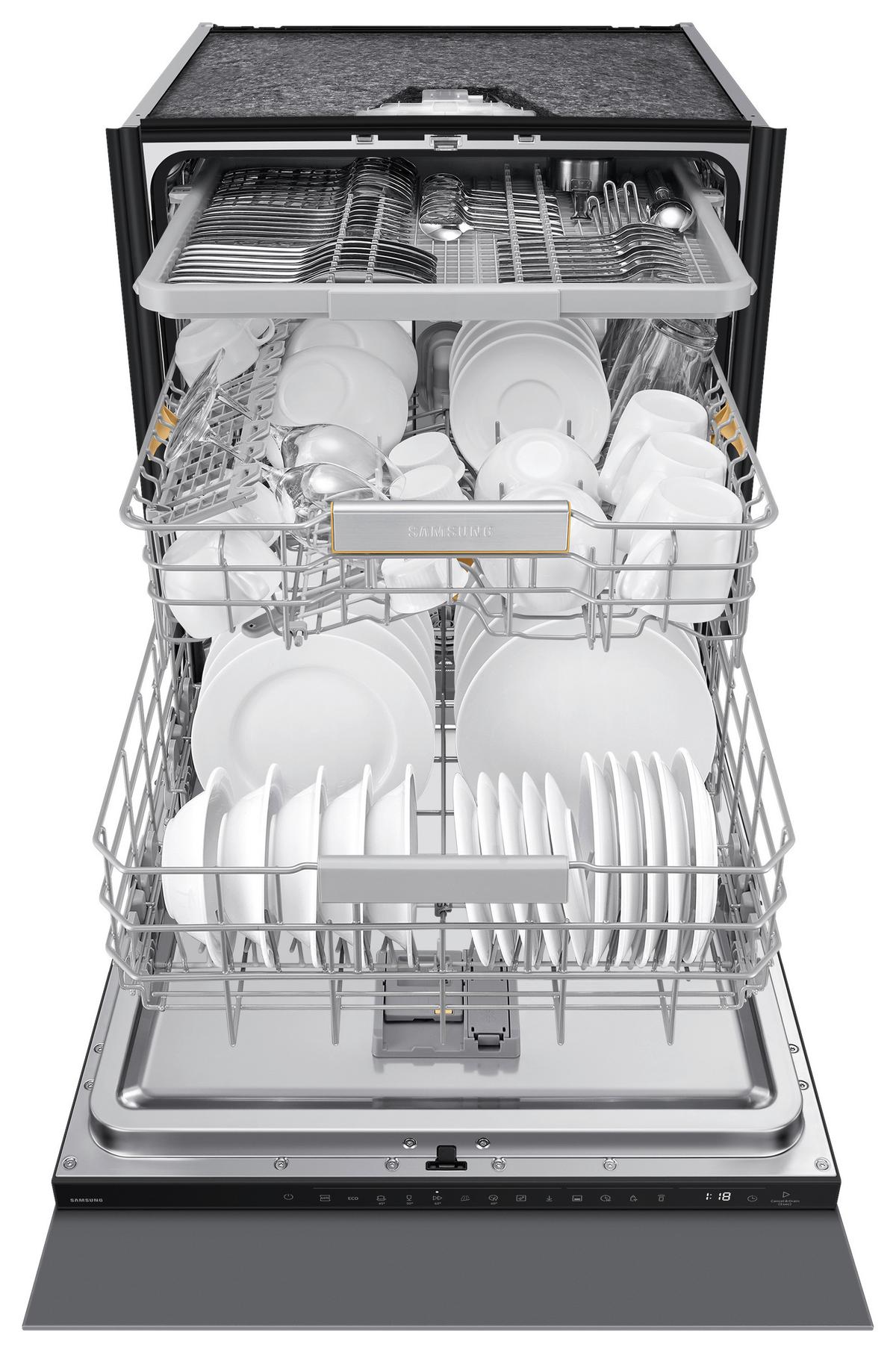 Geschirrspüler Dw60dg770i00u1 - Grau, Basics, Kunststoff/Metall (59,5/81,5/55,2cm) - Samsung