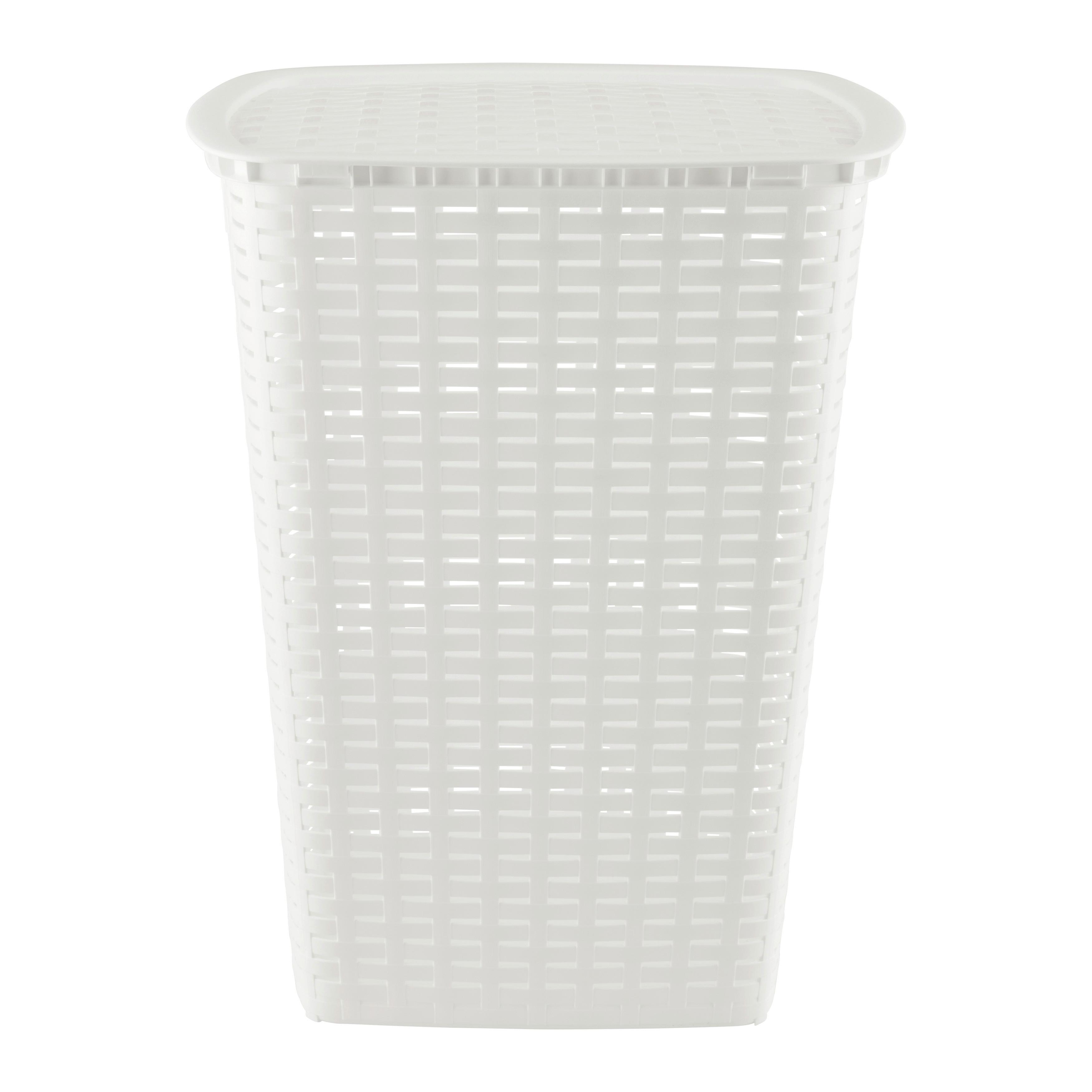 Nádoba na bielizeň ANNA - biela, Konventionell (45/60/34cm) - Mömax