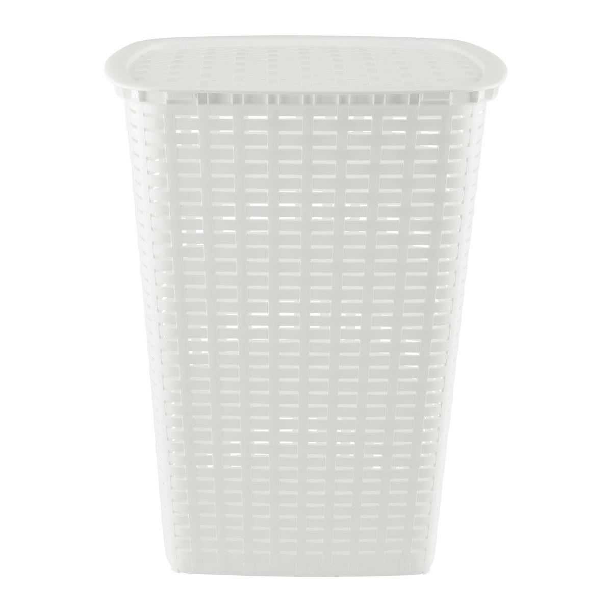 Nádoba na bielizeň ANNA - biela, Konventionell (45/60/34cm) - Mömax