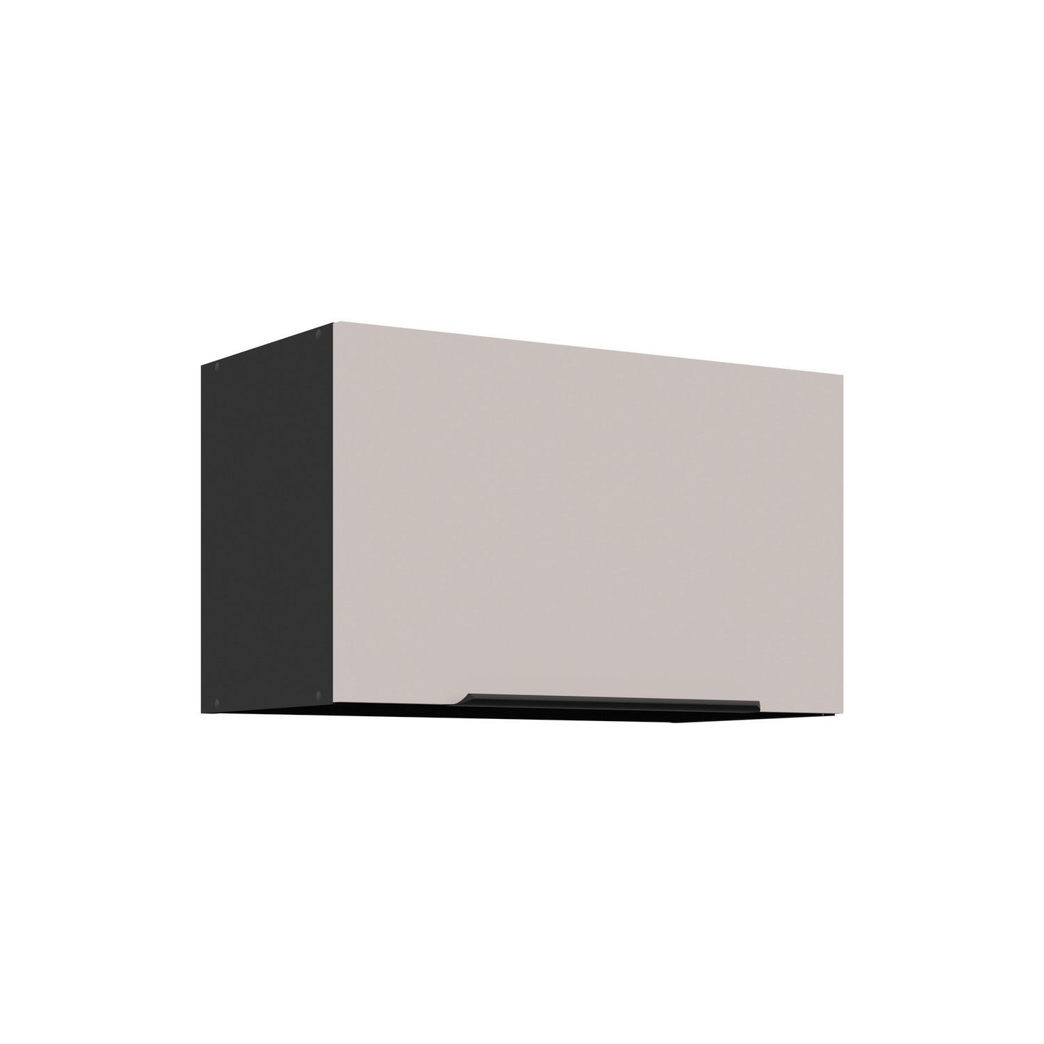 Konyhai Faliszekrény Arona 60/36cm - bézs/fekete, Modern, faalapú anyag (60/36/31cm)