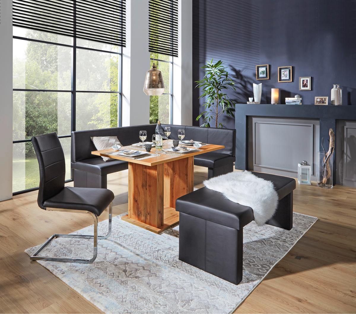 Esstisch Patrik 120x80 cm Eiche Dekor - Eichefarben, MODERN, Holzwerkstoff (120/74/80cm)